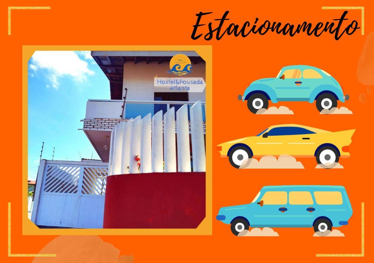 Peruíbe Hostel & Pousada Atlanta מראה חיצוני תמונה